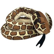 Burmese Python Snake Large Plush - Eco