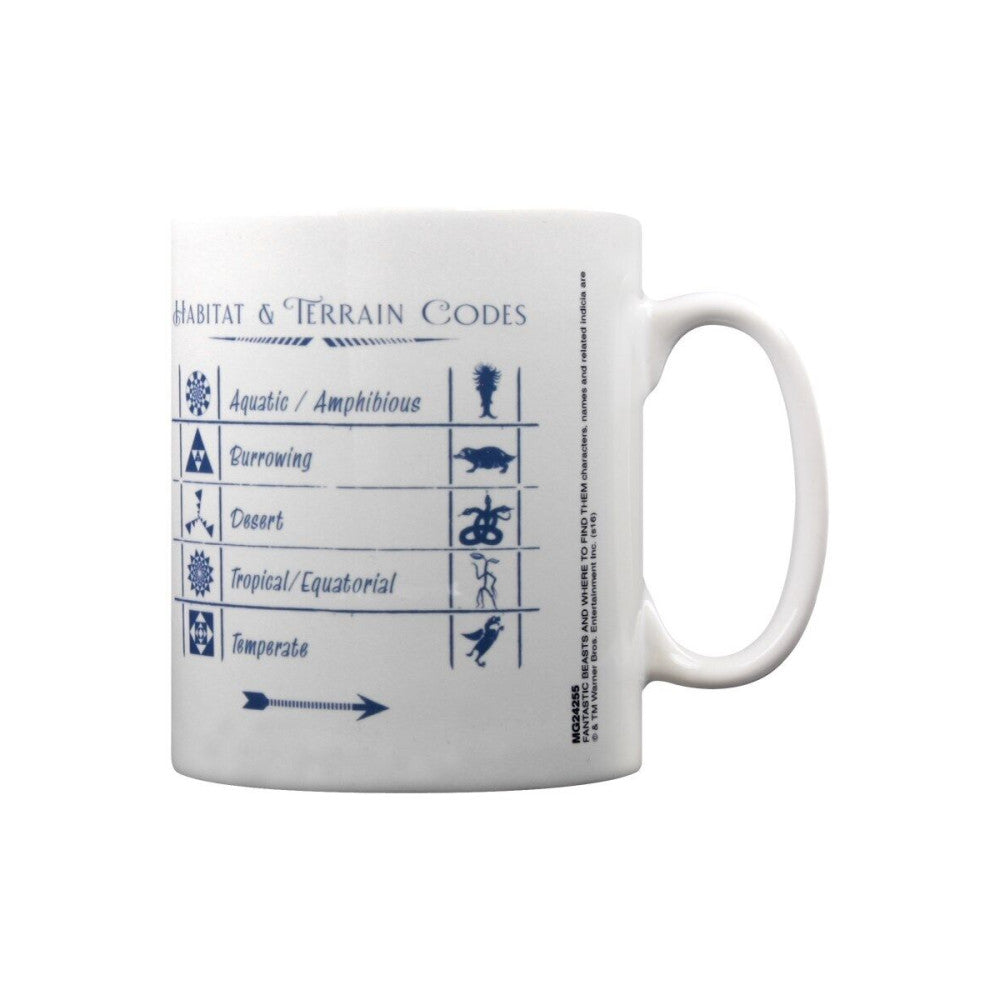 Fantastic Beasts Habitat & Terrain Codes Mug