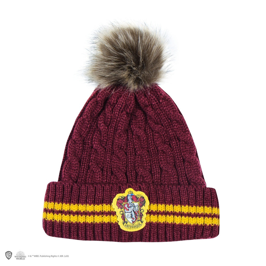 Gryffindor Pompom Beanie