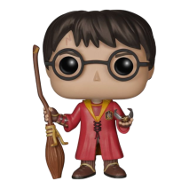 Harry with Broom Quidditch Pop! Vinyl