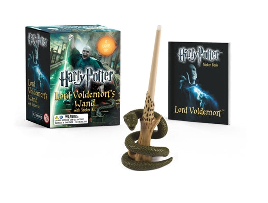 Lord Voldemort’s Mini Light Up Wand and Sticker Book