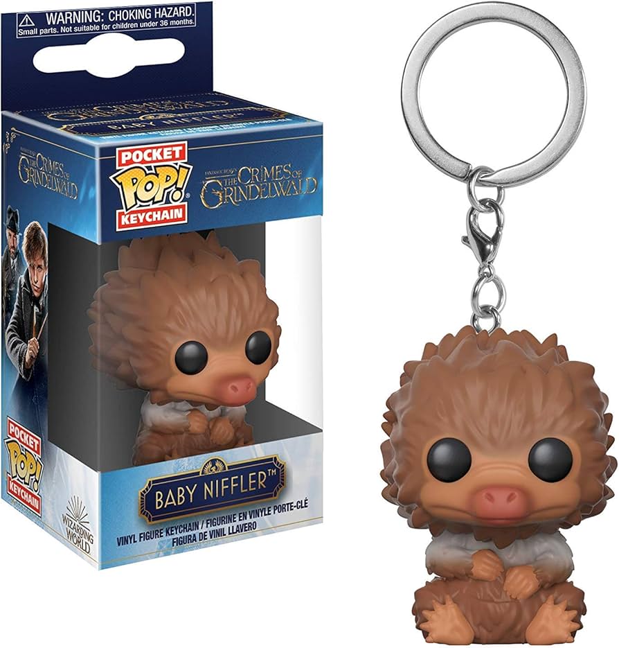 Niffler Pocket Funko Pop Keychain (Brown)
