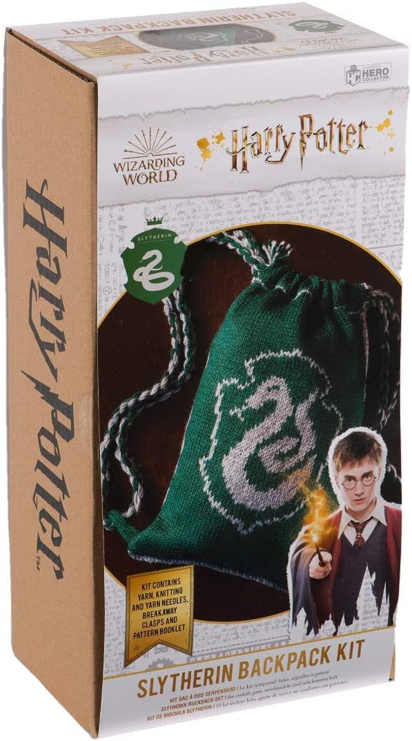 Slytherin Backpack Knitting Kit