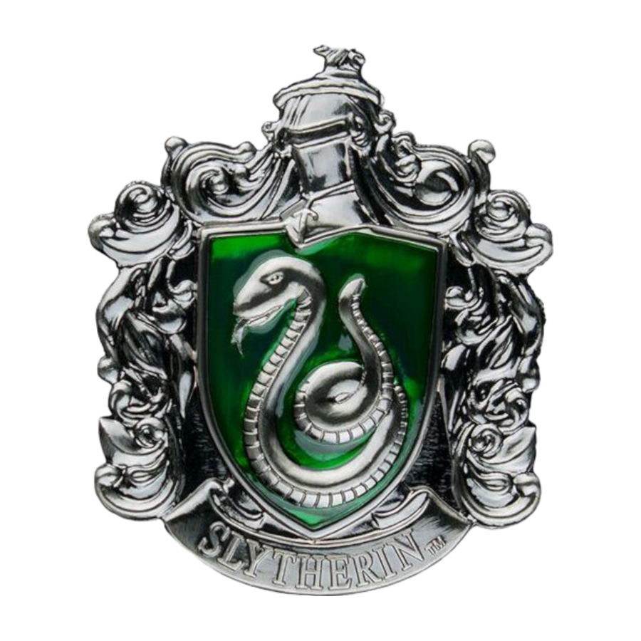 Slytherin Crest Metal Magnet