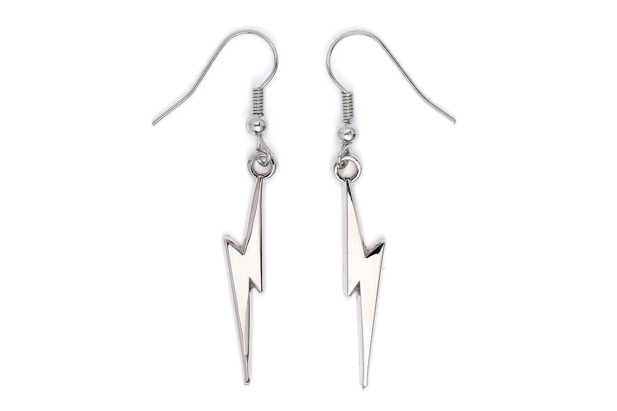 Lightning Bolt Drop Earrings
