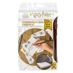 Ministry of Magic Interdepartmental Memo and Wand Pen Set