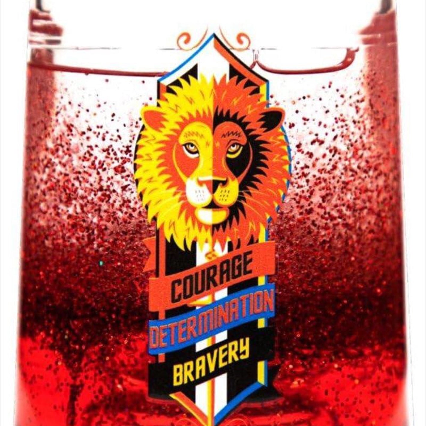 Gryffindor Glitter Tumbler