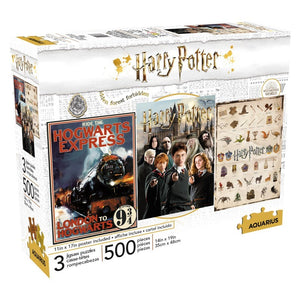 Hogwarts 500pcs Set of Three Jigsaw Puzzle