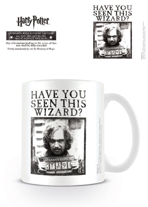Harry Potter Sirius Black Wanted Poster Ceramic Mug