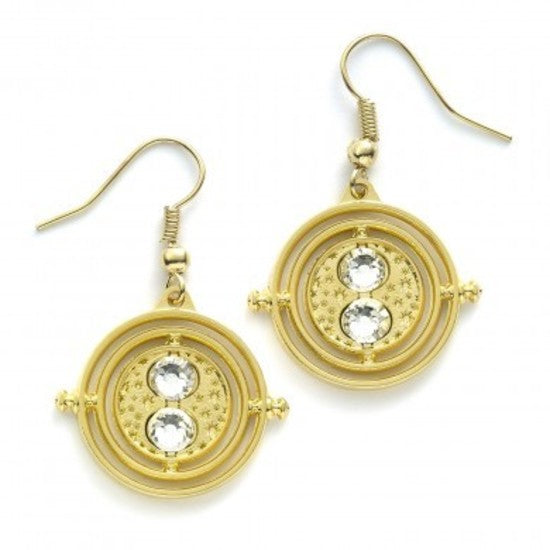 Time Turner Drop Earrings- Gold