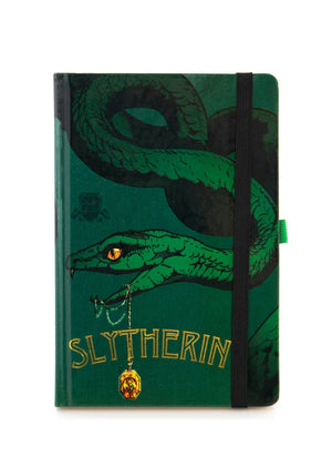 Slytherin (Intricate Houses) A5 Premium Notebook
