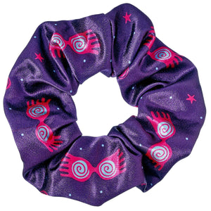 Luna Lovegood Spectrespecs Purple Hair Scrunchie
