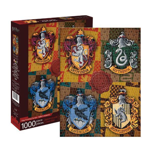 Hogwarts House Crests 1000 Piece Puzzle