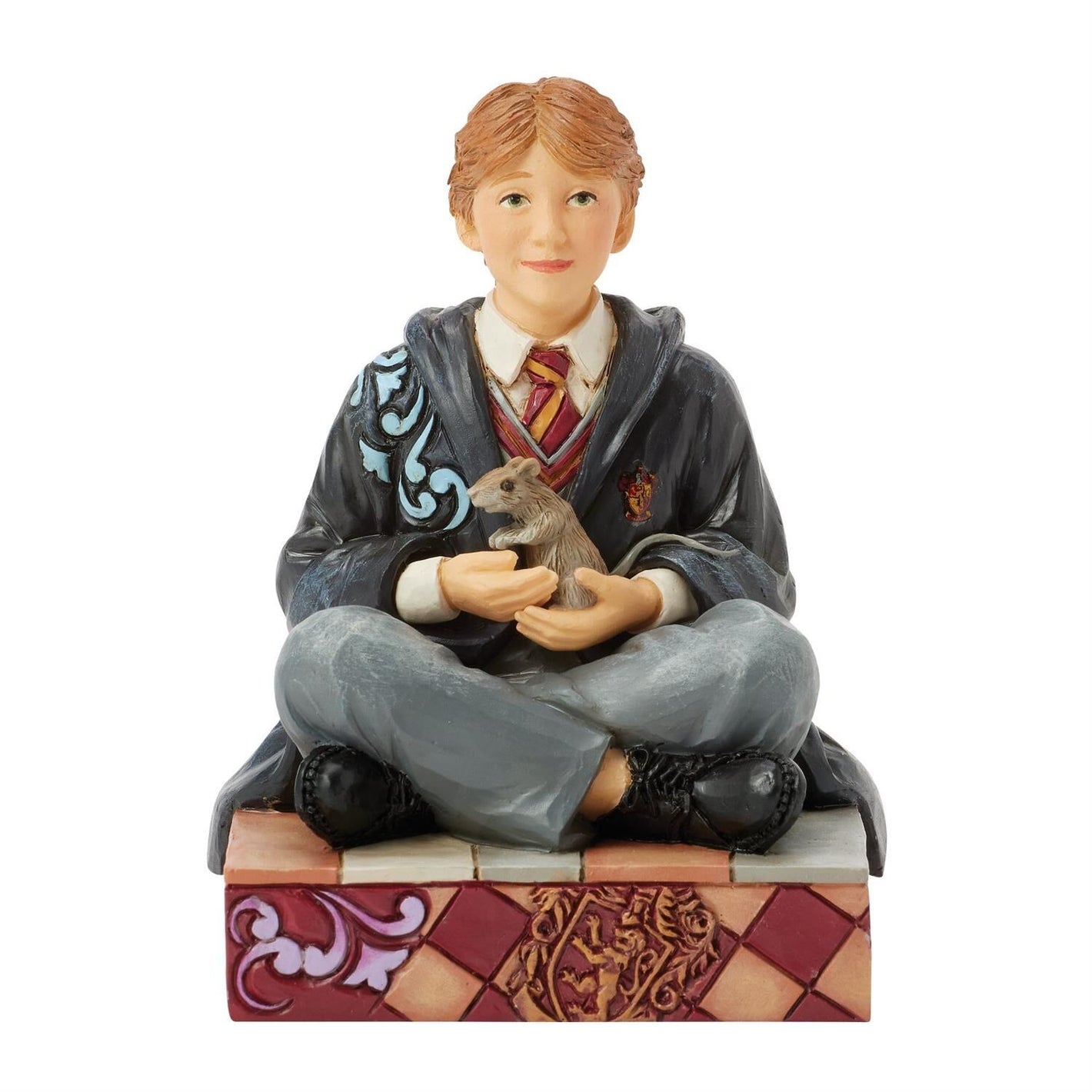 Ron with Scabbers 10cm Figurine