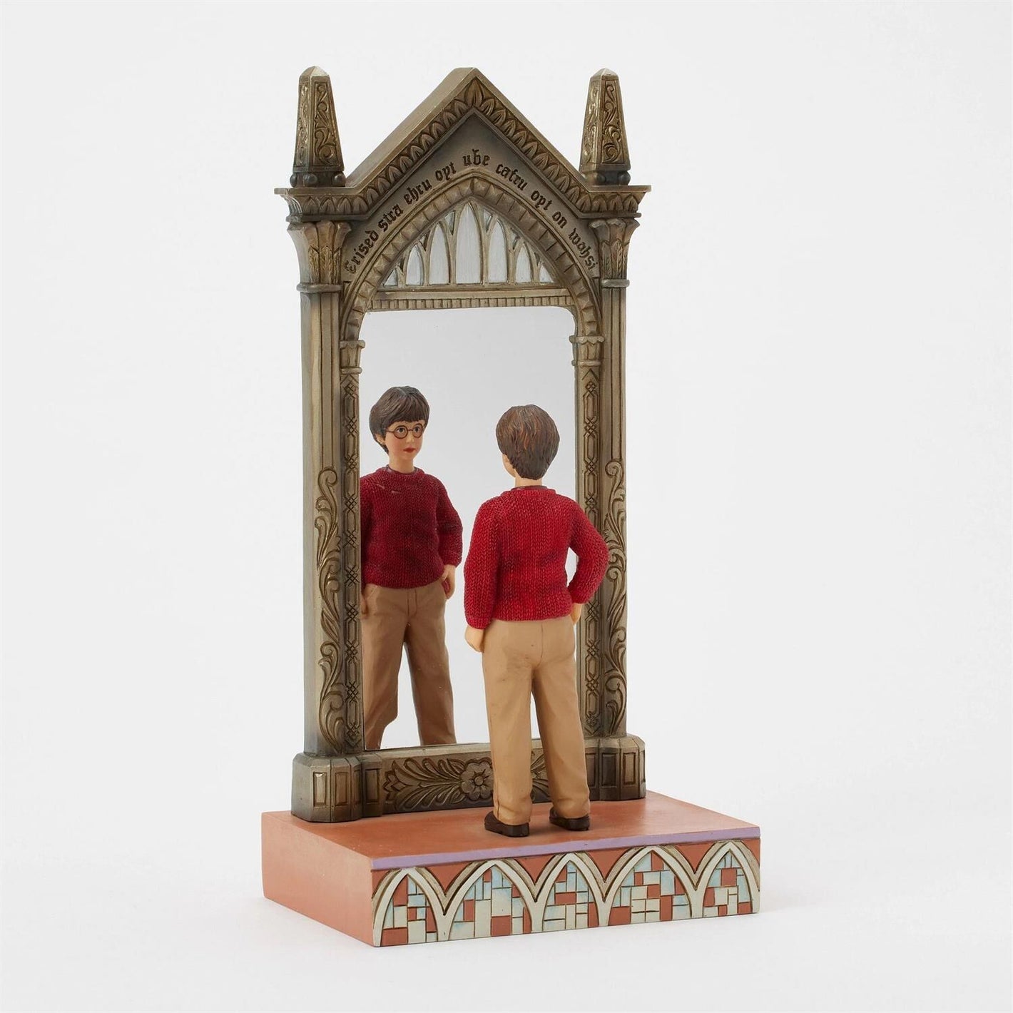 Harry & Mirror of Erised Collectible Figure by Jim Shore
