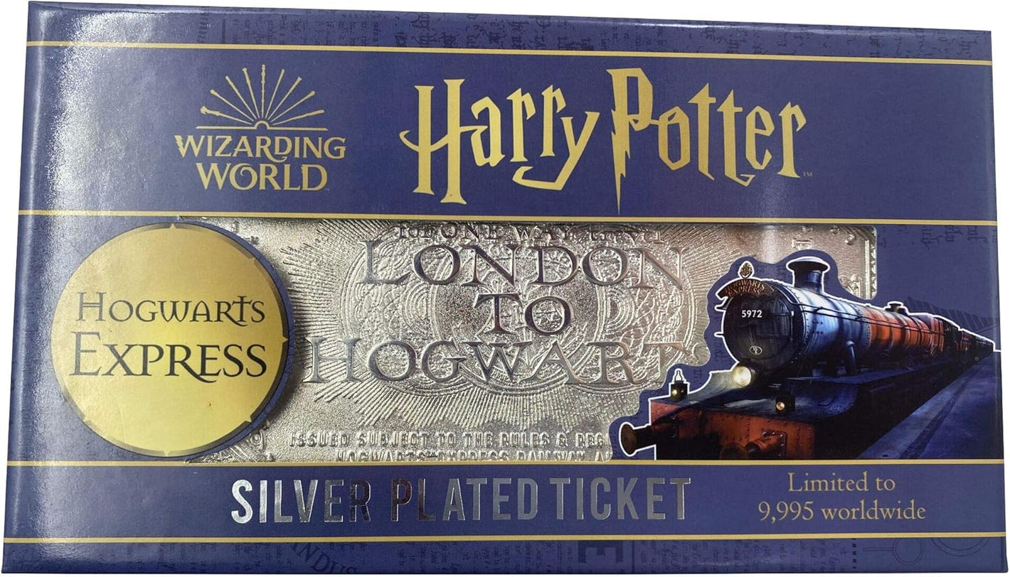 Hogwarts Express Silver Plated Ticket