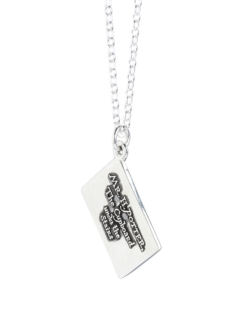 Hogwarts Acceptance Letter Necklace - Sterling Silver