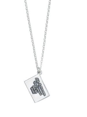 Hogwarts Acceptance Letter Necklace - Sterling Silver