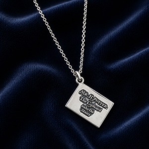 Hogwarts Acceptance Letter Necklace - Sterling Silver
