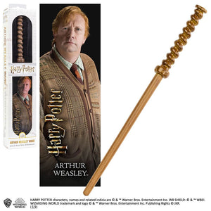 Arthur Weasley Wand Pen and Wand Stand with Bookmark