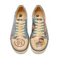 Chibi Harry Potter Women's Vegan Leather Turquoise Sneakers