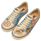 Chibi Harry Potter Women's Vegan Leather Turquoise Sneakers