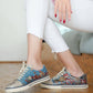 Chibi Harry Potter Women's Vegan Leather Turquoise Sneakers