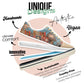 Chibi Harry Potter Women's Vegan Leather Turquoise Sneakers