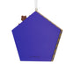 Back view of Chocolate Frog Christmas Ornament.