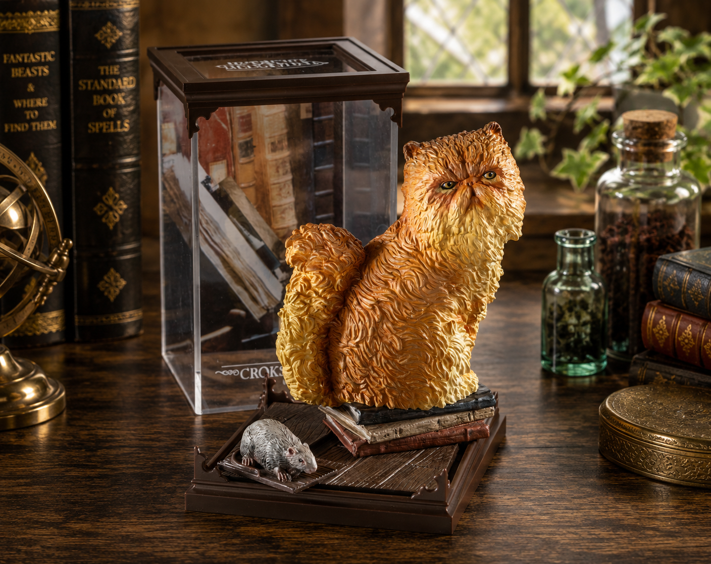 Crookshanks Magical Creature Diorama