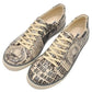 Daily Prophet Men's Vegan Leather Printed Sneakers