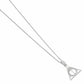 Deathly Hallows Necklace - Sterling Silver Embellished with Crystals