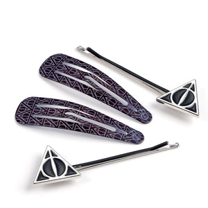 Deathly Hallows Set of Hair Clips