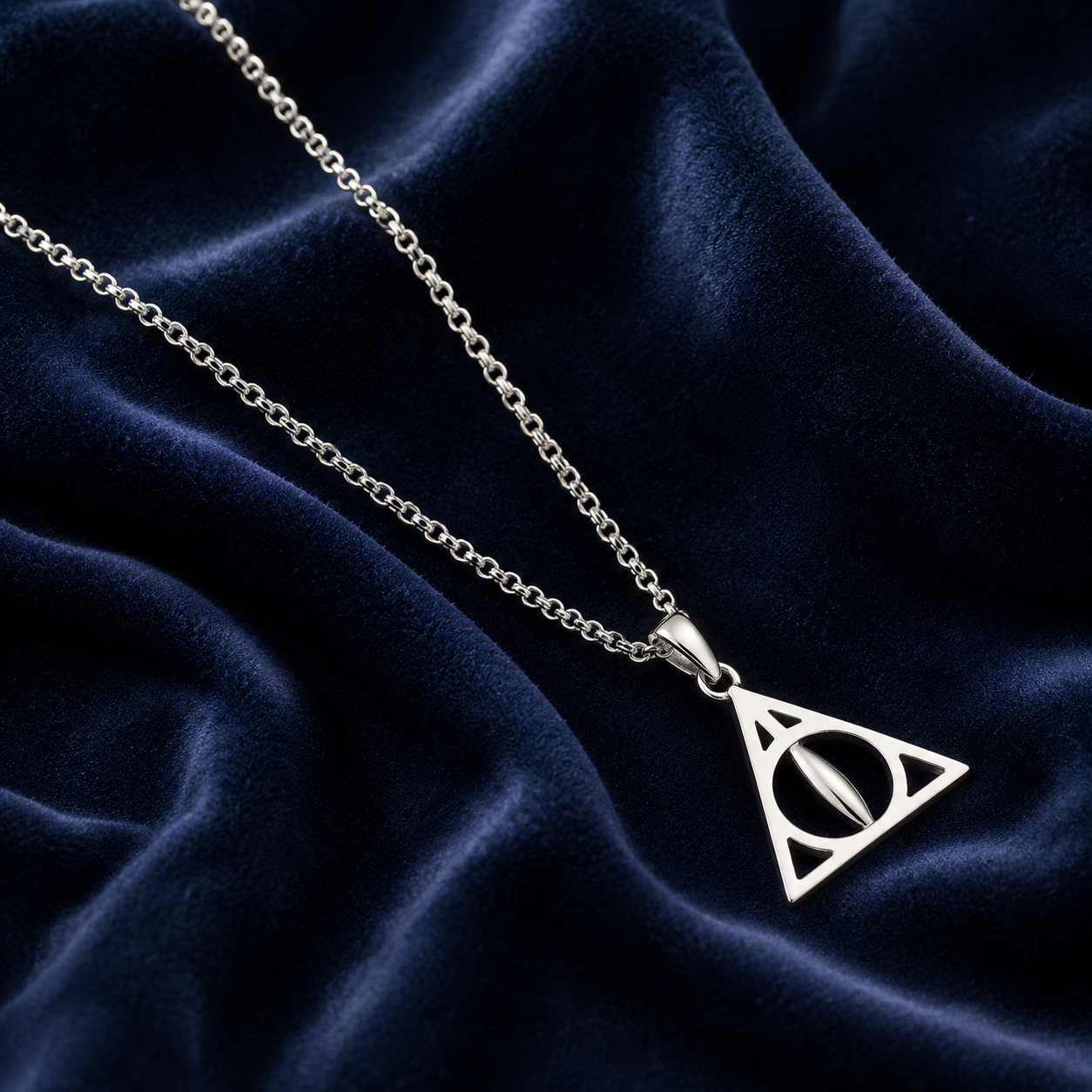 Deathly Hallows Necklace - Sterling Silver