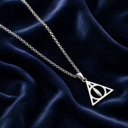 Deathly Hallows Necklace - Sterling Silver