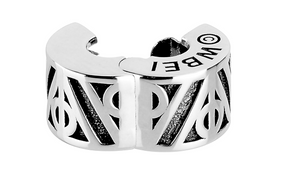 Deathly Hallows Stopper Bead - Sterling Silver