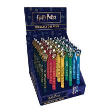 Erasable Gel Pen - Hogwarts House Crests