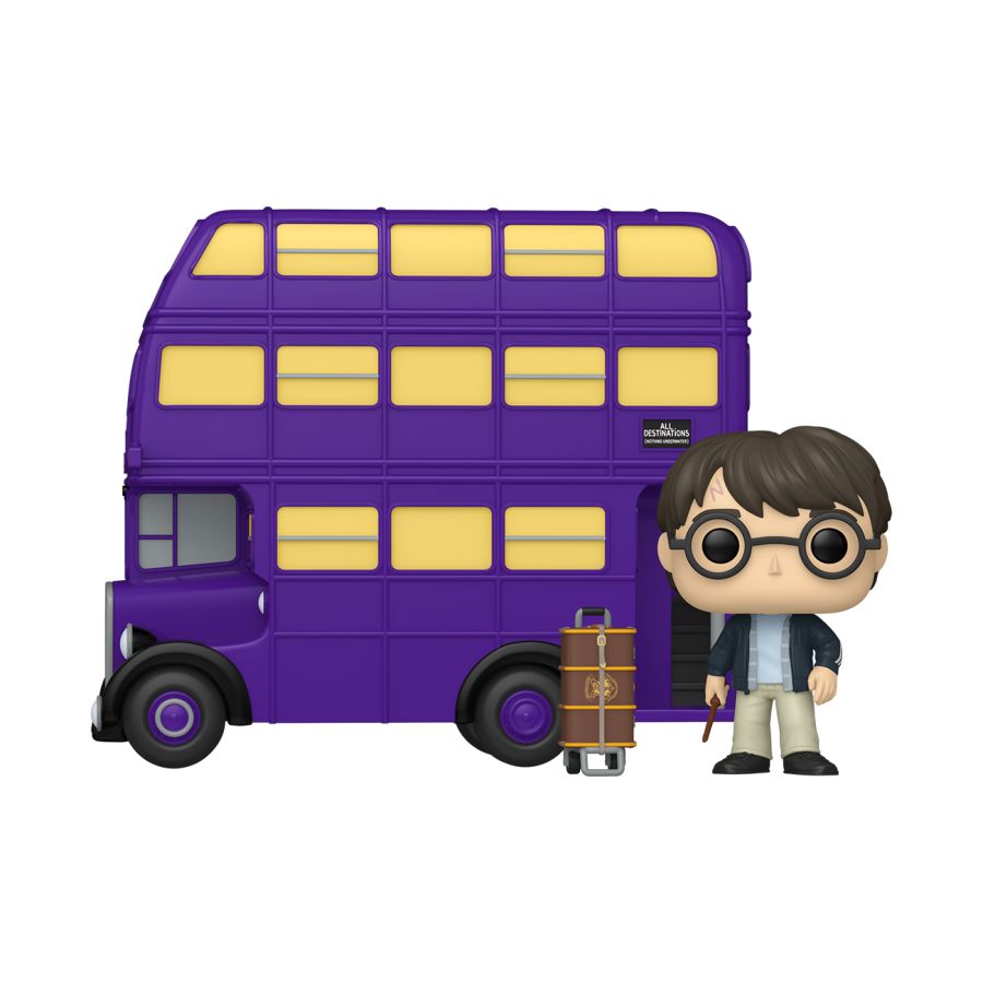 Harry Potter with Knight Bus Pop! Ride
