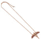 Fawkes Necklace - Rose Gold Plated Sterling Silver
