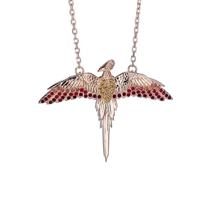 Fawkes Sterling Silver Rose Gold Plated Necklace
