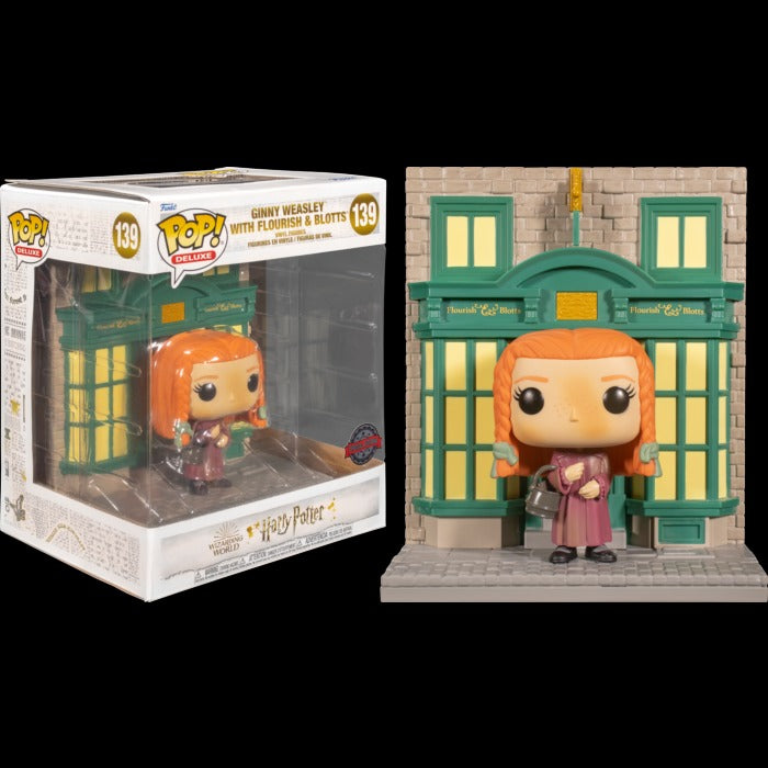 Ginny Weasley with Flourish and Blotts Deluxe Pop! Vinyl #139