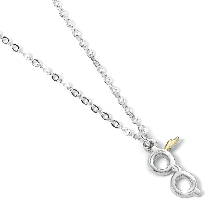 Lightning Bolt & Glasses Necklace