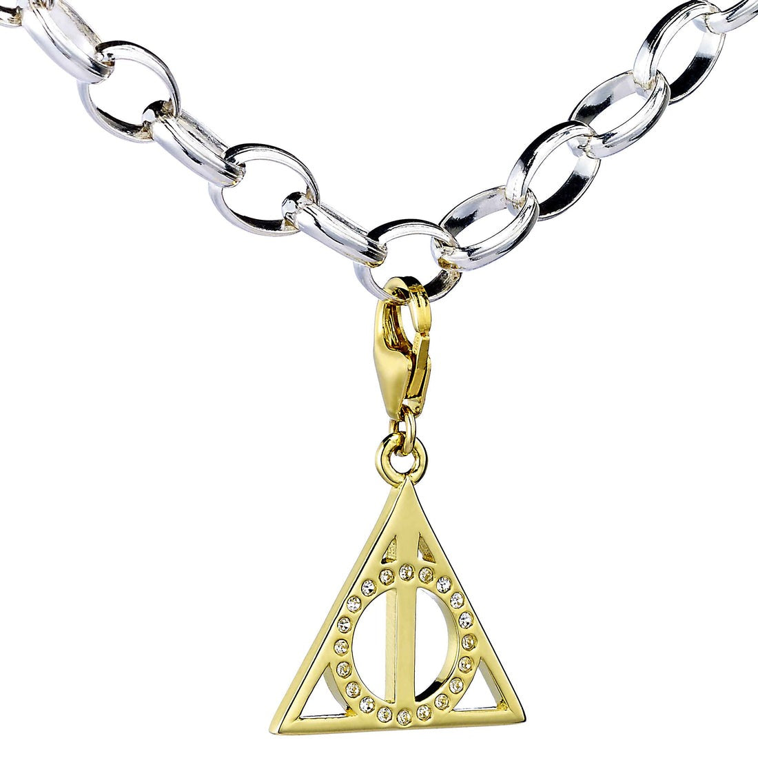 Deathly Hallows Gold Plated Clip Charm