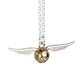 Golden Snitch Necklace - Gold Plated Sterling Silver