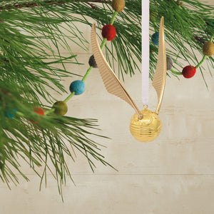 Golden Snitch Christmas Ornament
