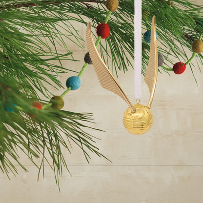 Golden Snitch Christmas Ornament