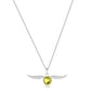 Golden Snitch Necklace - Sterling Silver Embellished with Crystals