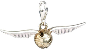 Golden Snitch Sterling Silver Clip On Charm