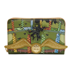 Golden Snitch Zip Around Wallet