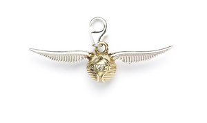 Golden Snitch Clip Charm - Gold Plated Sterling Silver